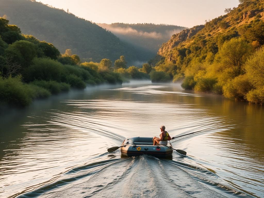 Vaal Valley Float rafting run in Gauteng